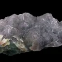 Fluorite (fl) on Fluorite, with Hyalite Opal (fl) - image 5