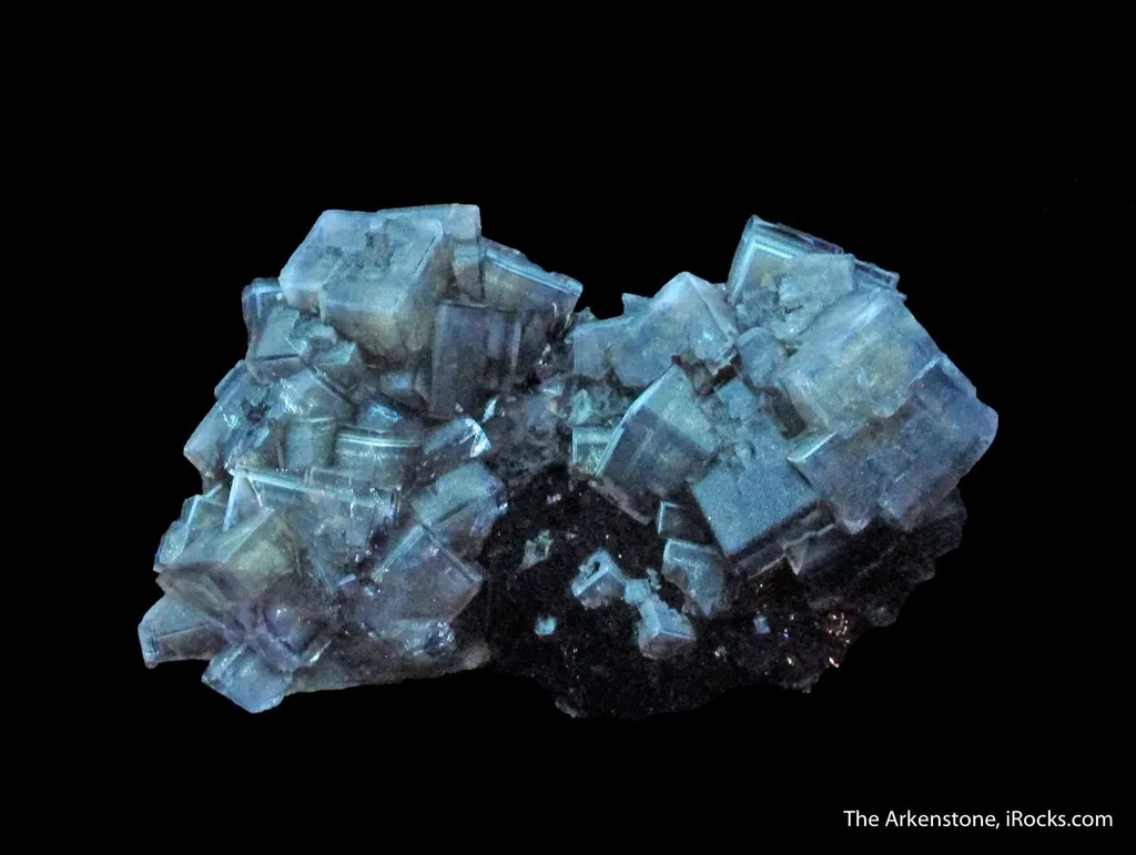 Fluorite (fl) on Sphalerite - image 7
