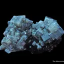 Fluorite (fl) on Sphalerite - image 7