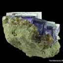 Fluorite (fluor.) with phantoms - image 3