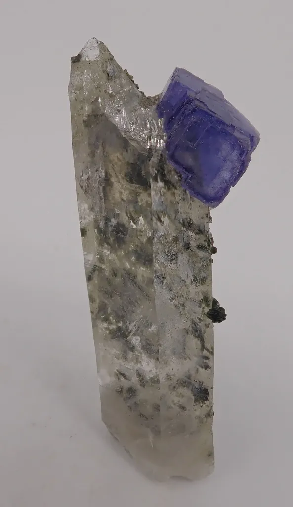 Fluorite, Fluorapatite and Quartz image