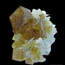Fluorite (Fluorescent) and Celestine - image 3