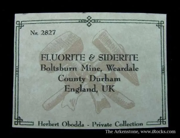 Fluorite (Fluorescent) and Siderite - image 6