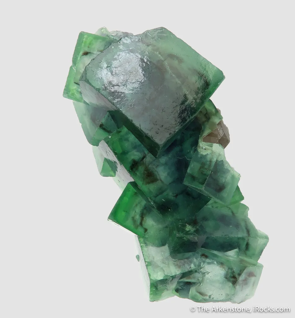 Fluorite (fluorescent) and Smoky Quartz - image 7
