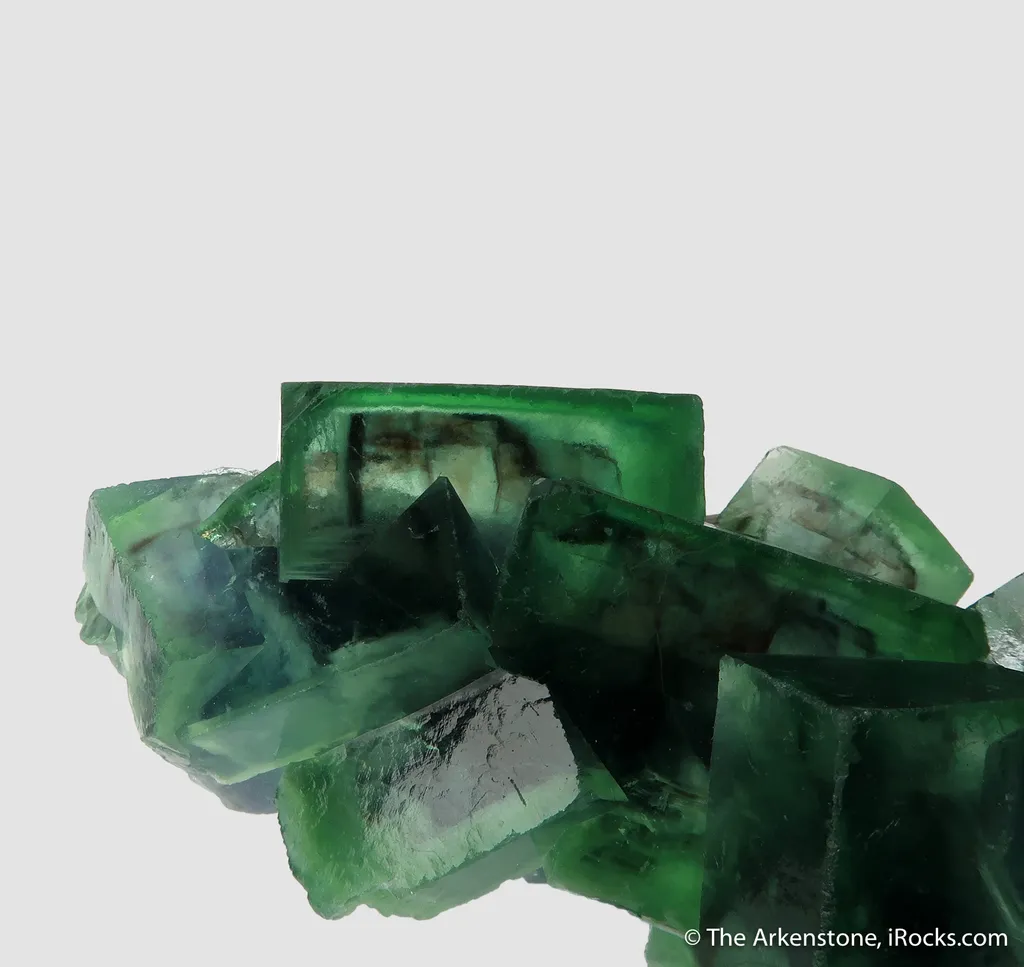 Fluorite (fluorescent) and Smoky Quartz - image 6