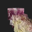 Fluorite (fluorescent) on Baryte - image 3