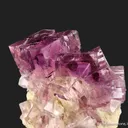 Fluorite (fluorescent) on Baryte - image 7