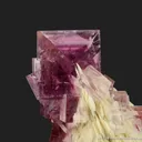 Fluorite (fluorescent) on Baryte - image 6