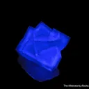 Fluorite (fluorescent) on Quartz - image 7