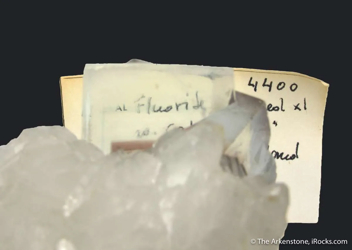 Fluorite (fluorescent) with Calcite - image 4