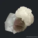 Fluorite (fluorescent) with Calcite - image 2