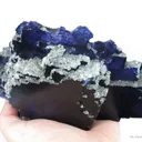 Fluorite (Fluorescent) With Calcite (Fluorescent) - image 4