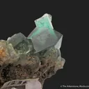 Fluorite (fluorescent) with elongated habit - image 5