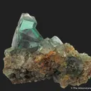 Fluorite (fluorescent) with elongated habit - image 4