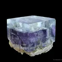 Fluorite (Fluorescent) With Muscovite - image 1