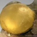 Fluorite Fried Egg on Amethyst - image 2