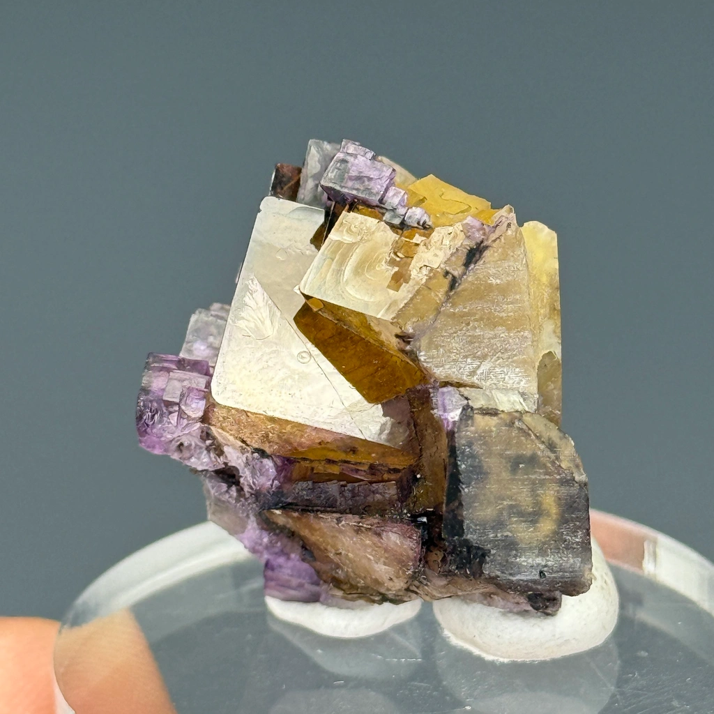 Fluorite from Annabel Lee Mine, Harris Creek Mining Sub-District, Hardin County, Illinois, USA - image 2