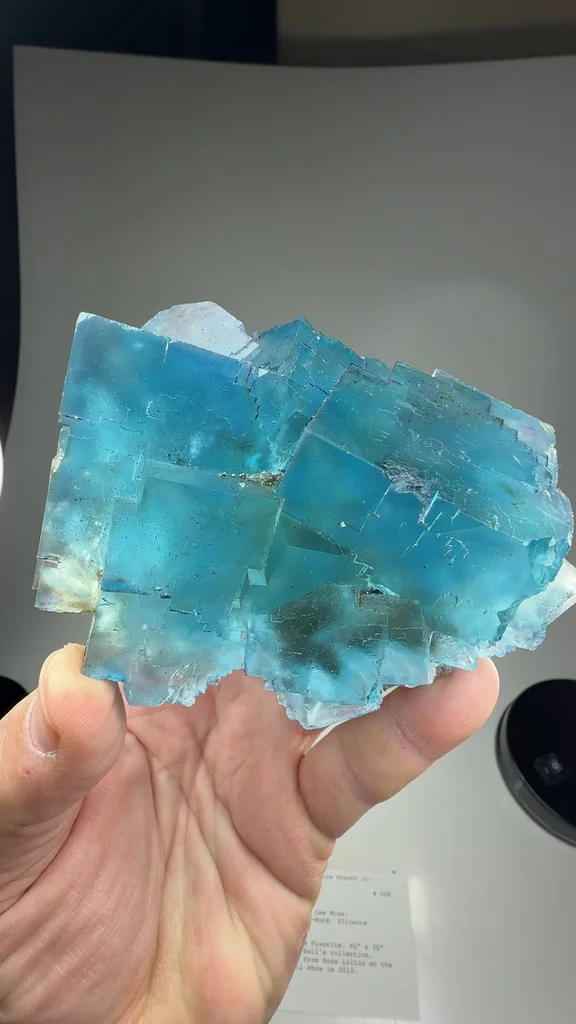 Fluorite from Annabel Lee Mine, Harris Creek Mining Sub-District, Hardin County, Illinois, USA - image 2