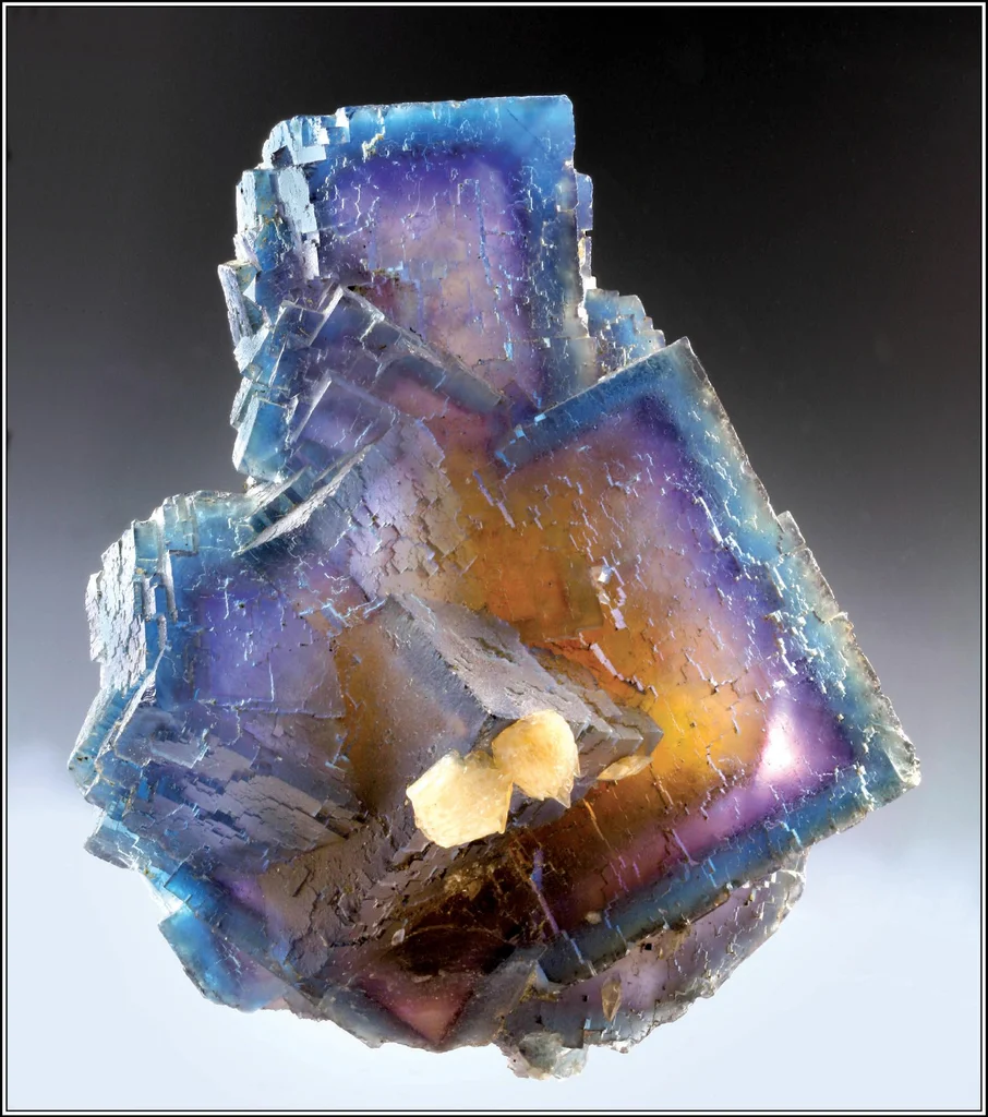 Fluorite from Annabel Lee Mine, Harris Creek Mining Sub-District, Hardin County, Illinois, USA image