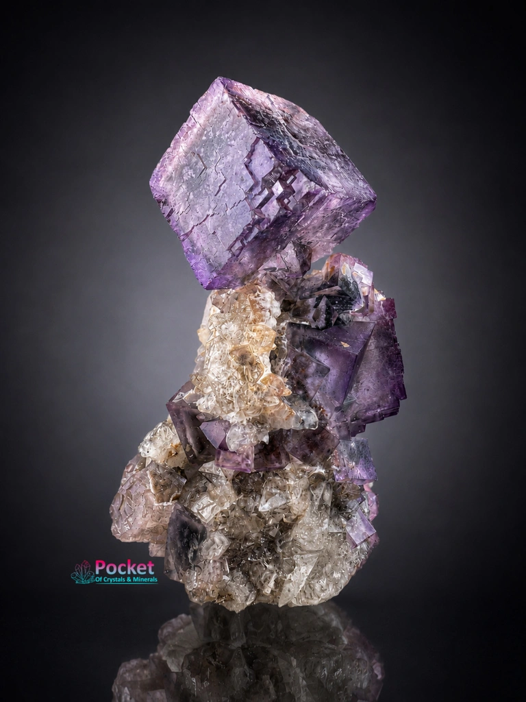 Fluorite from Balochistan, Pakistan image