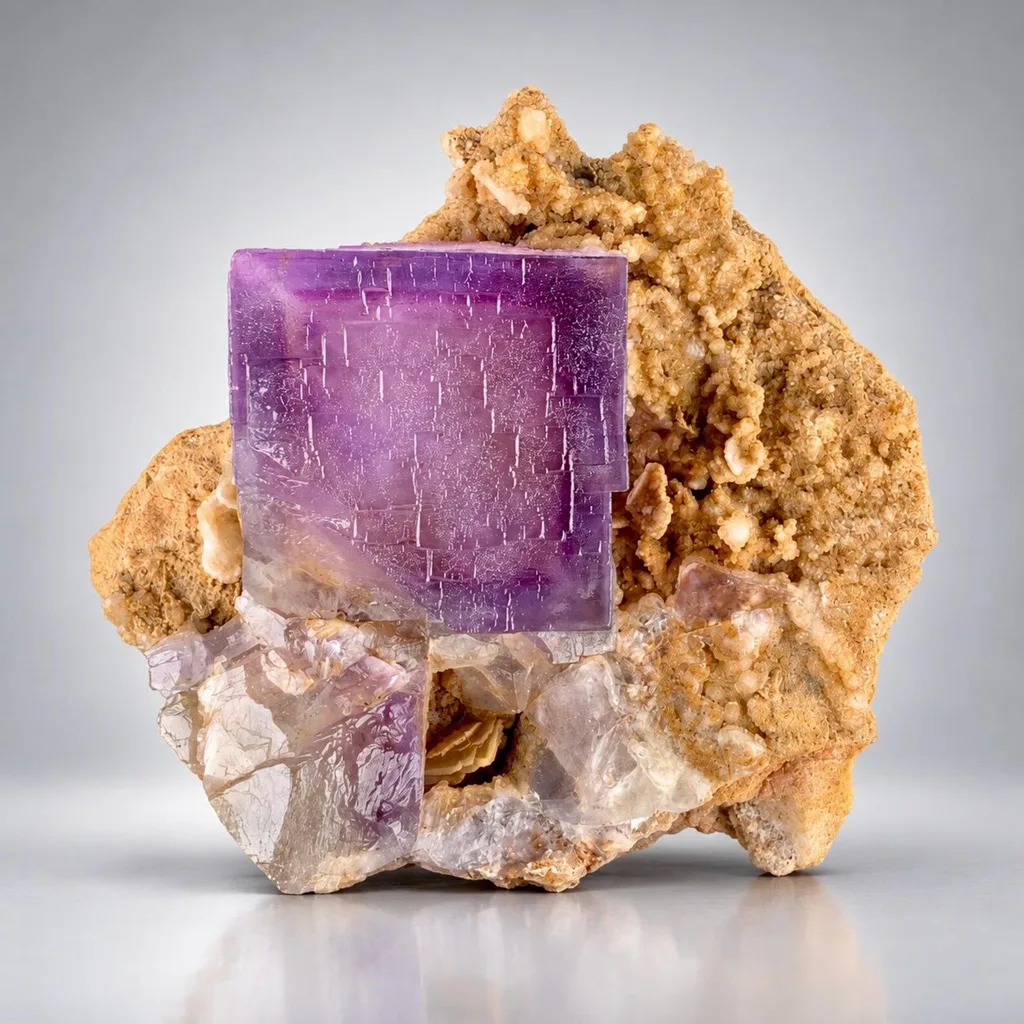 Fluorite from Balochistan, Pakistan image