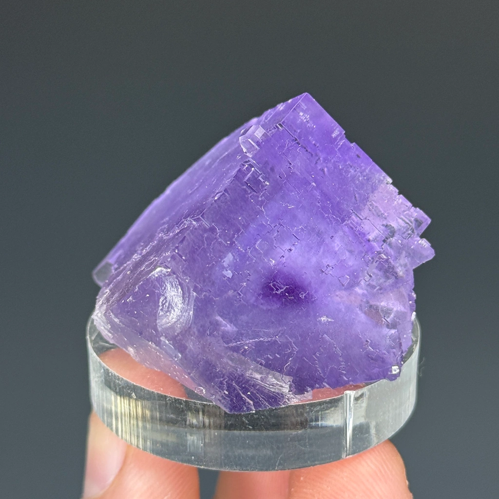 Fluorite from Berbes, Berbes mining area, Asturias, Spain - image 2
