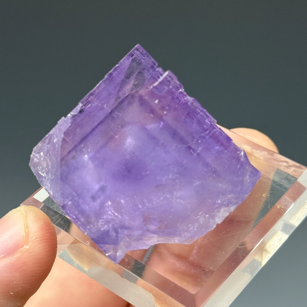 Fluorite from Berbes, Berbes mining area, Asturias, Spain - image 4