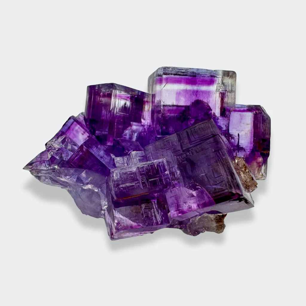 Fluorite from Berbes, Berbes mining area, Asturias, Spain image
