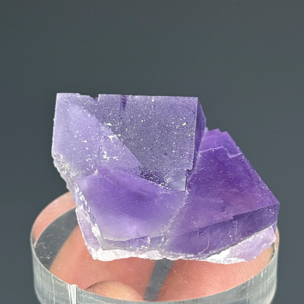 Fluorite from Berbes, Berbes mining area, Asturias, Spain - image 4