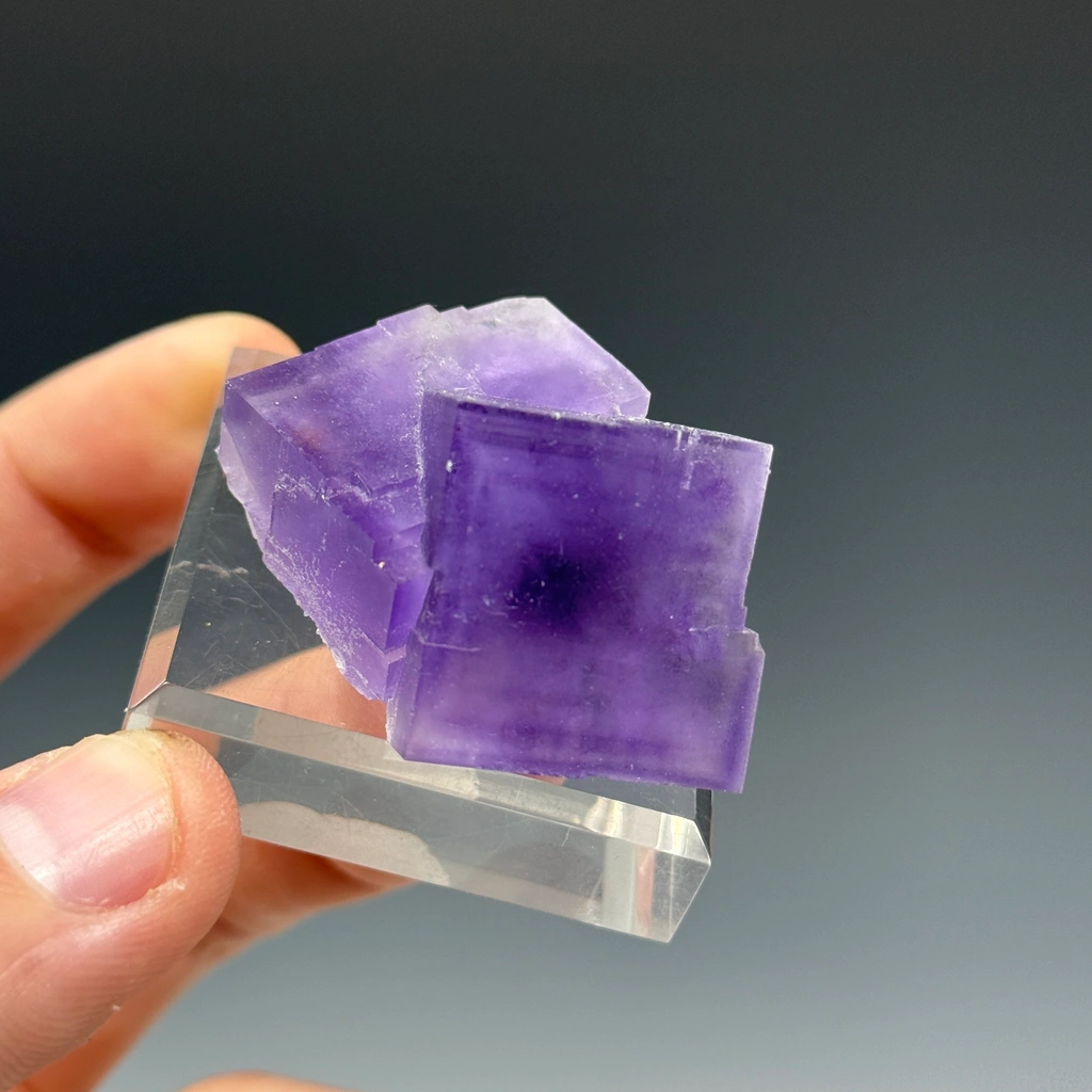 Fluorite from Berbes, Berbes mining area, Asturias, Spain - image 2