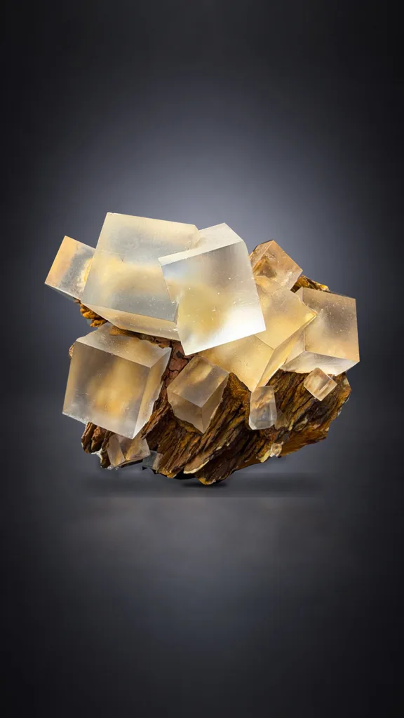 Fluorite from Berbes, Berbes mining area, Asturias, Spain image