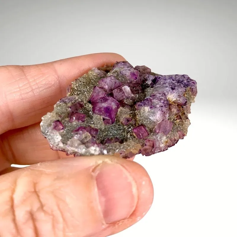 Fluorite from Canada, Ontario, Highway 17 roadcut - image 2