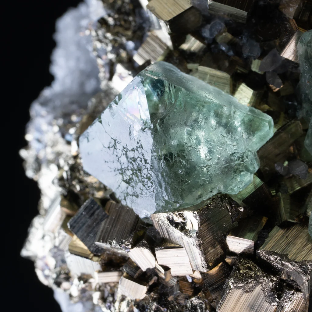 Fluorite from Cerro de Pasco, Pasco, Peru image