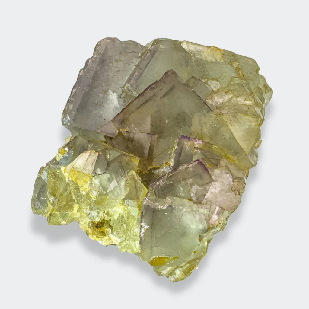 Fluorite from Chaillac Mines, Chaillac, Centre-Val de Loire, France - image 2