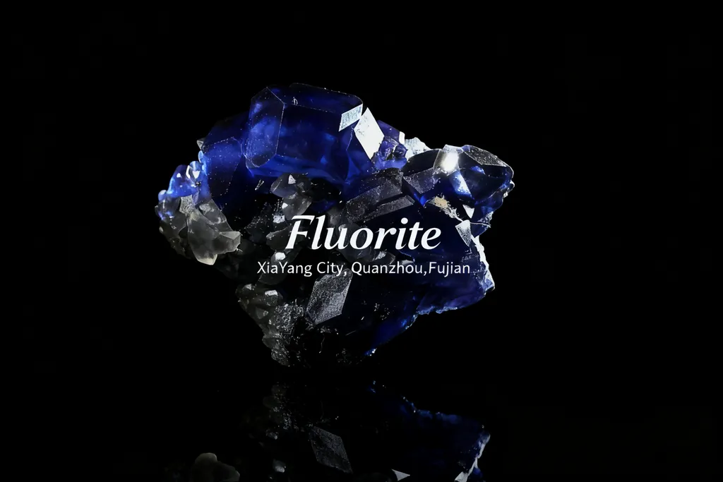 Fluorite from China, Fujian, Xia Yang Mine