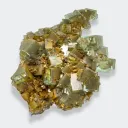 Fluorite from China, Hunan, Chenzhou, Linwu Co., Xianghualing Sn-polymetallic ore field, Xianghualin - image 3