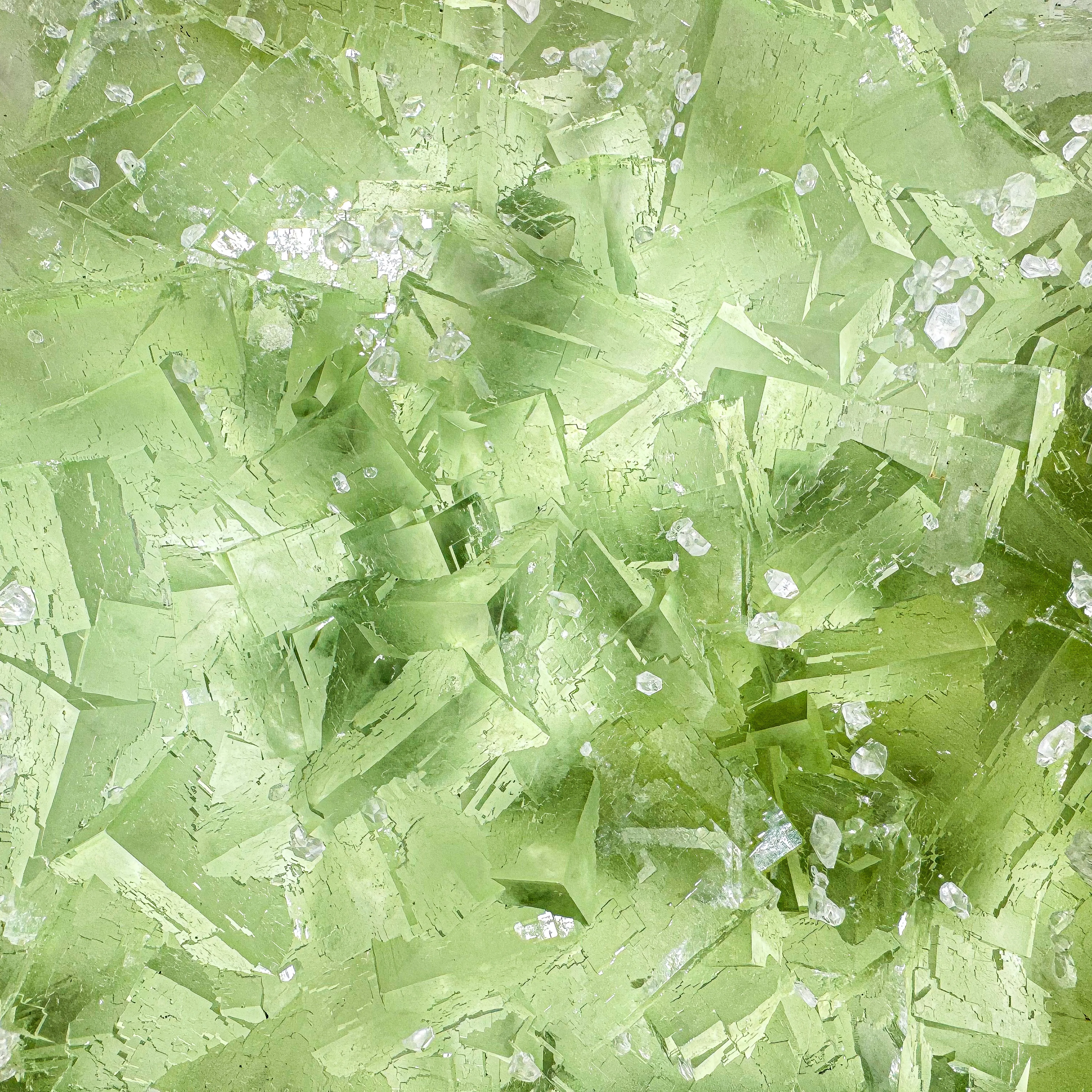 Fluorite from China, Hunan, Chenzhou, Linwu Co., Xianghualing Sn-polymetallic ore field, Xianghualin - image 3