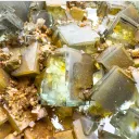 Fluorite from China, Hunan, Chenzhou, Linwu Co., Xianghualing Sn-polymetallic ore field, Xianghualin - image 6