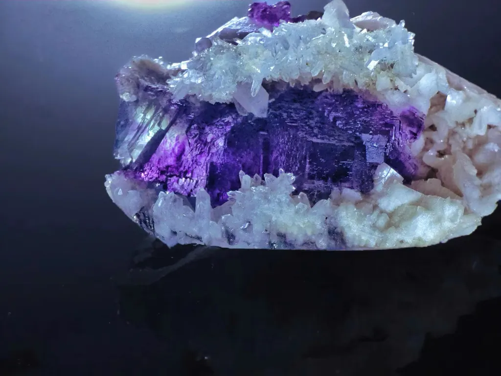 Fluorite from China, Hunan, Hengyang, Leiyang Co., Shangbao Mine image