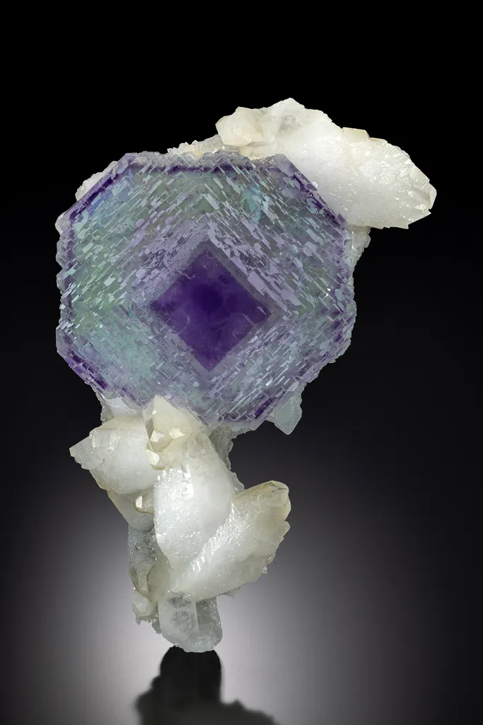 Fluorite from China, Hunan, Hengyang, Leiyang Co., Shangbao Mine image