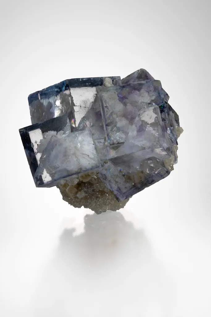Fluorite from China, Hunan, Yaogangxian Mine