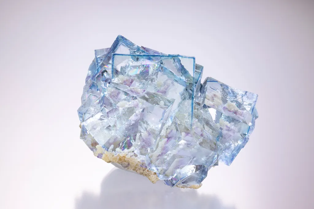 Fluorite from China, Hunan, Yaogangxian Mine image