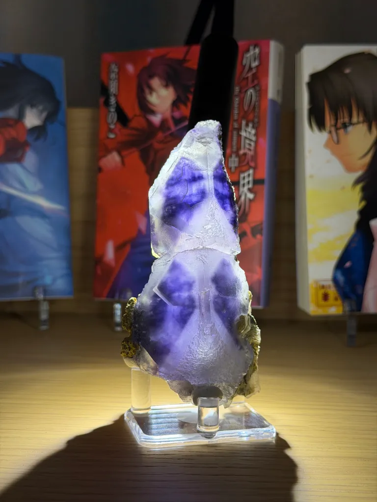 Fluorite from China, Hunan, Yaogangxian Mine image
