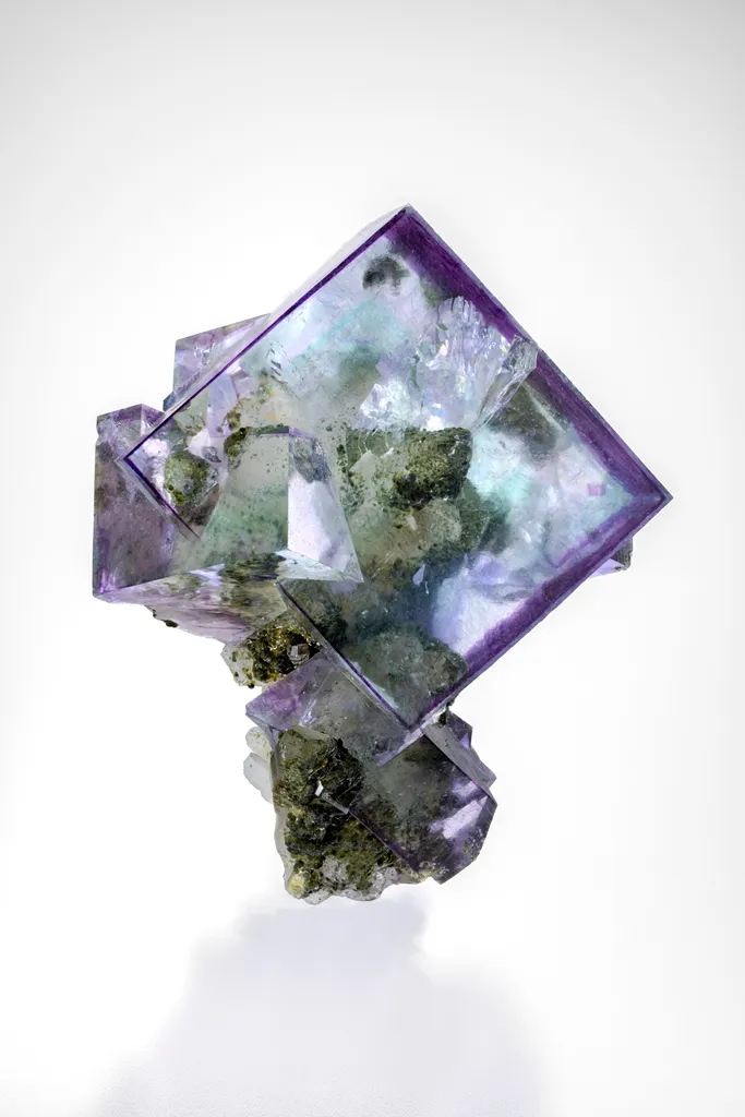 Fluorite from China, Hunan, Yaogangxian Mine image