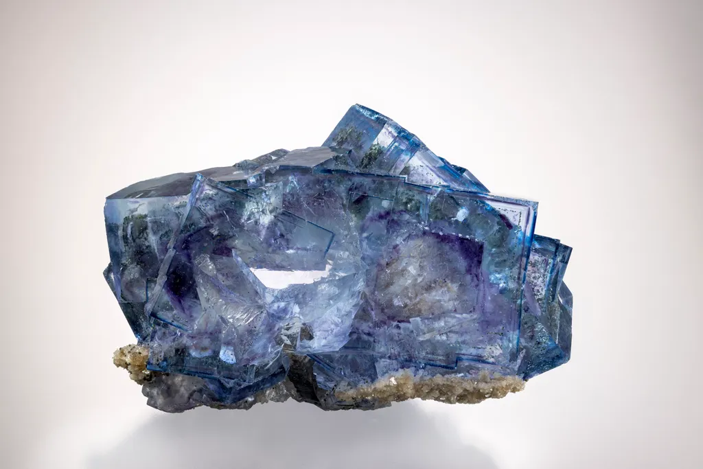Fluorite from China, Hunan, Yaogangxian Mine