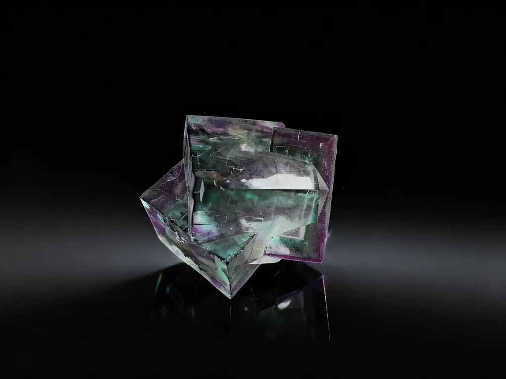 Fluorite from China, Hunan, Yaogangxian Mine