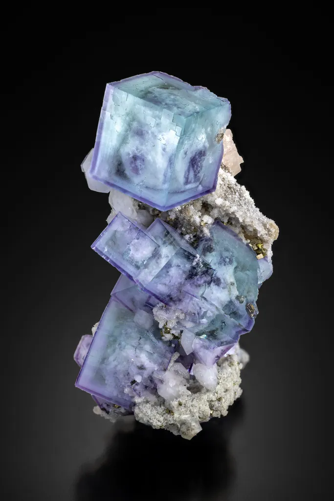 Fluorite from China, Hunan, Yaogangxian Mine image