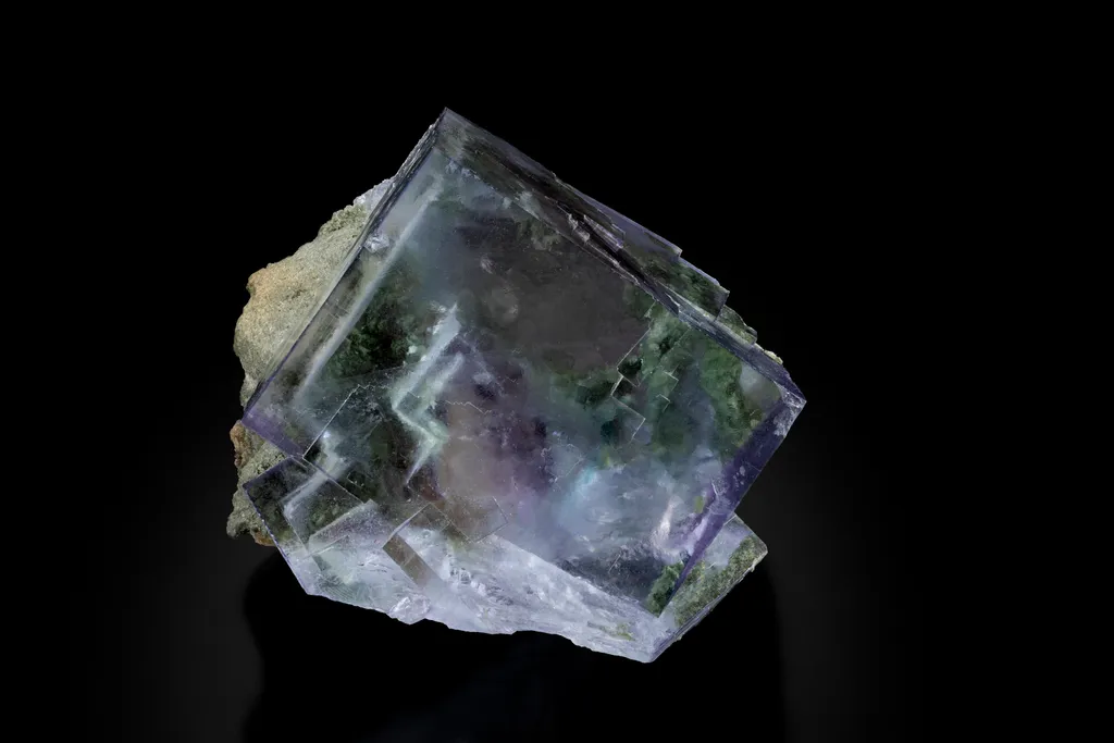 Fluorite from China, Hunan, Yaogangxian Mine image