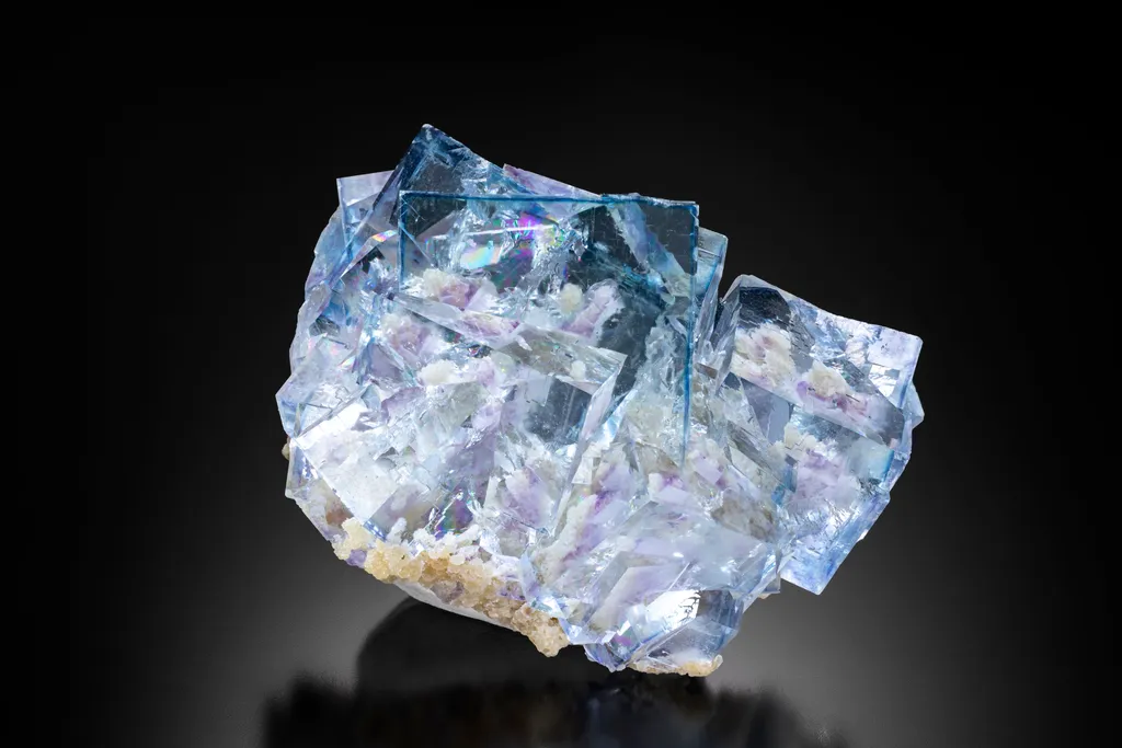 Fluorite from China, Hunan, Yaogangxian Mine image