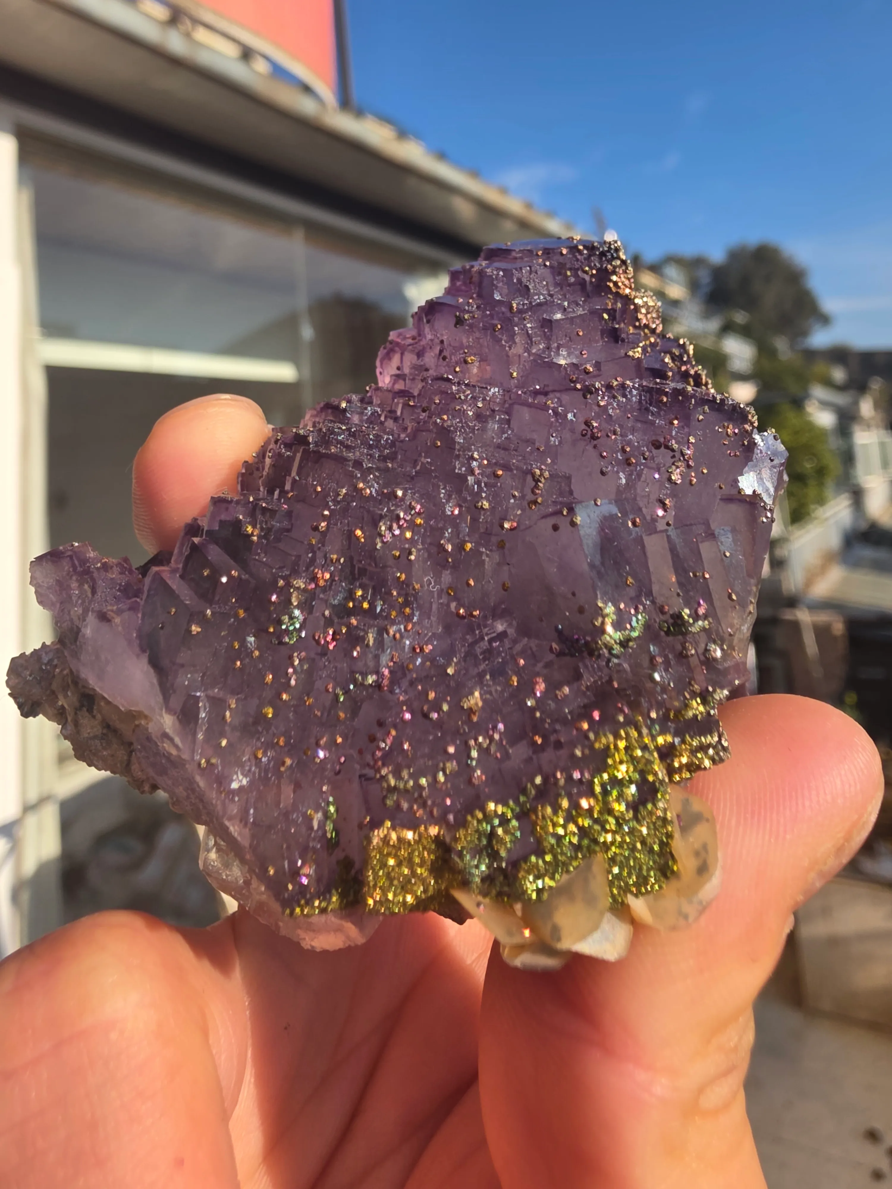 Fluorite from China, Hunan, Yaogangxian Mine - image 3